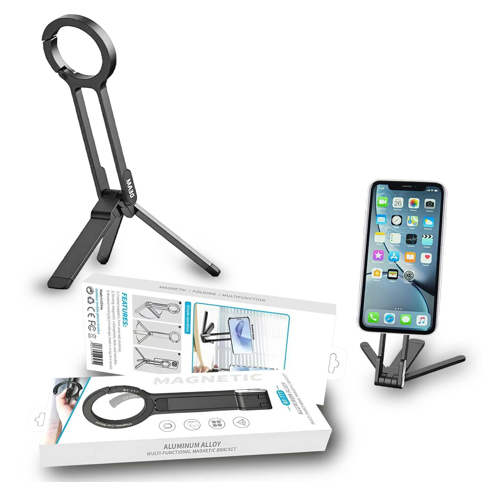 Amazon | Nature Depot カラビナ一体型 MagSafe対応 マグネットスマホ